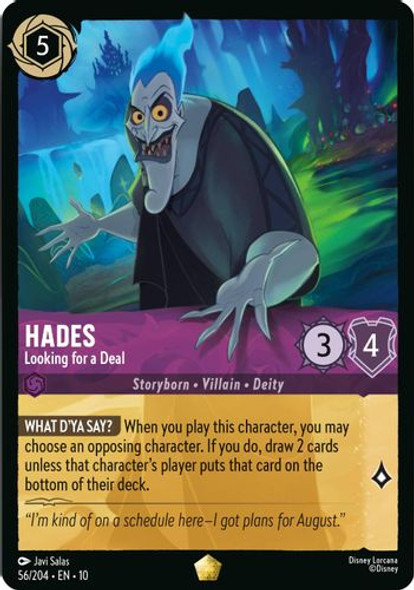 [LOR10-056/204](L) Hades - Looking for a Deal (Foil)