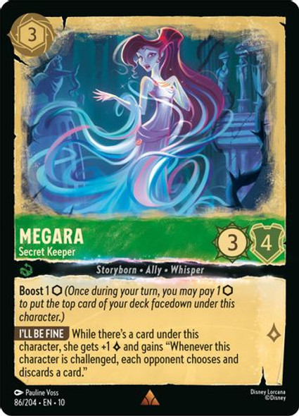 [LOR10-086/204](R) Megara - Secret Keeper (Foil)