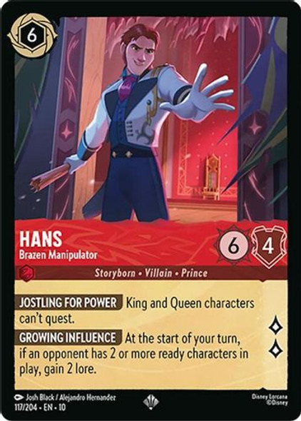 [LOR10-117/204](SR) Hans - Brazen Manipulator (Foil)