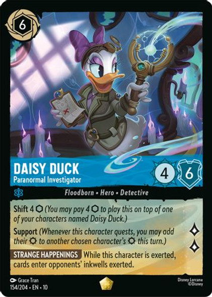 [LOR10-154/204](L) Daisy Duck - Paranormal Investigator (Foil)