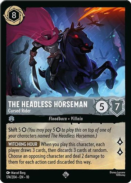 [LOR10-174/204](SR) The Headless Horseman - Cursed Rider (Foil)