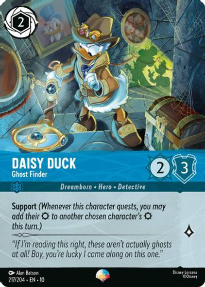 [LOR10-217/204](EP) Daisy Duck - Ghost Finder (Foil)