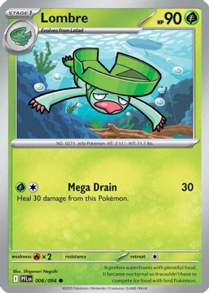 |ME02|[PFL-006/094](C) Lombre {Reverse Holo}