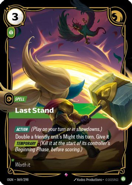 |RB01|[OGN-069/298](R) Last Stand {Foil}