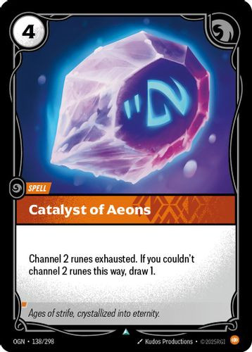 |RB01|[OGN-138/298](U) Catalyst of Aeons {Foil}