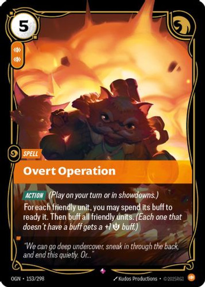|RB01|[OGN-153/298](R) Overt Operation {Foil}