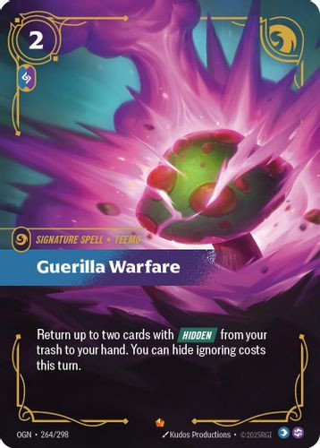 |RB01|[OGN-264/298](E) Guerilla Warfare {Foil}