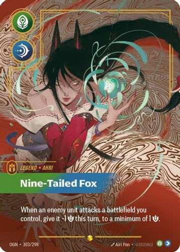 |RB01|[OGN-303/298](SC) Ahri - Nine-Tailed Fox {Foil}