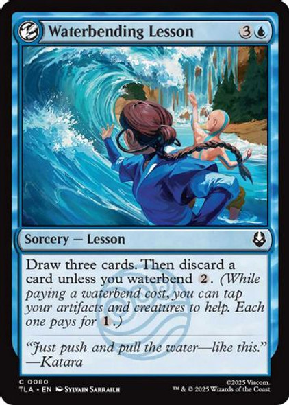 [TLA-0080](C) Waterbending Lesson (Foil)