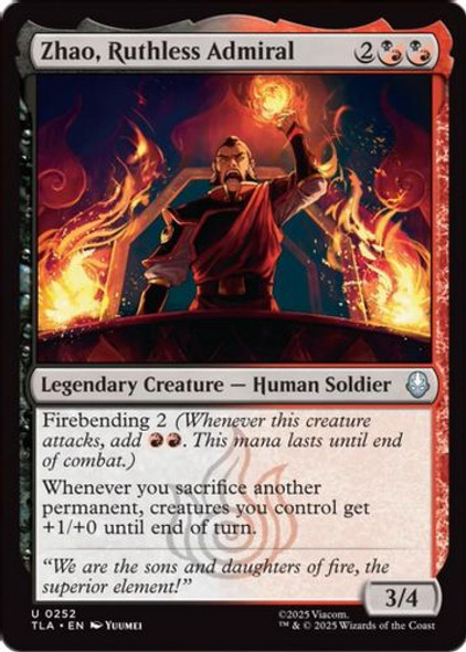 [TLA-0252](U) Zhao, Ruthless Admiral (Foil)