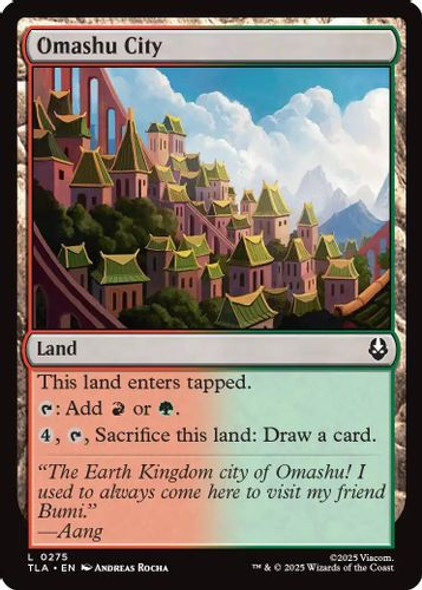 [TLA-0275](C) Omashu City (Foil)