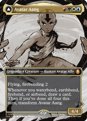 TLA-0363](M) Avatar Aang // Aang, Master of Elements (Raised Foil