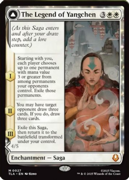 [TLA-0027](M) The Legend of Yangchen // Avatar Yangchen (Foil)