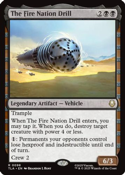 [TLA-0098](R) The Fire Nation Drill (Foil)