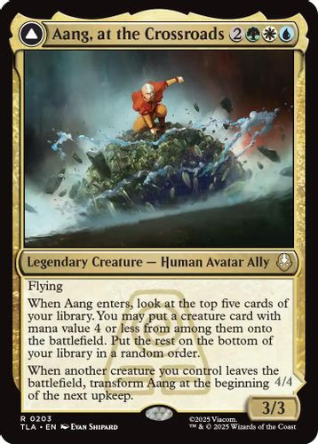 TLA-0363](M) Avatar Aang // Aang, Master of Elements (Raised Foil