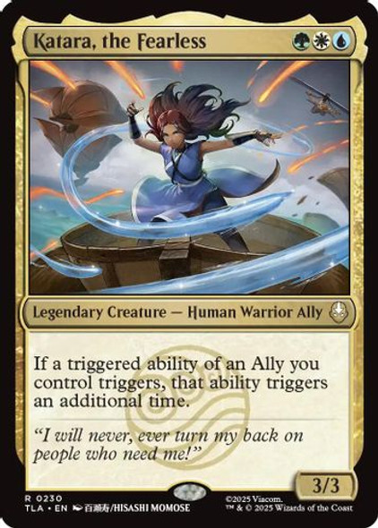 [TLA-0230](R) Katara, the Fearless (Foil)