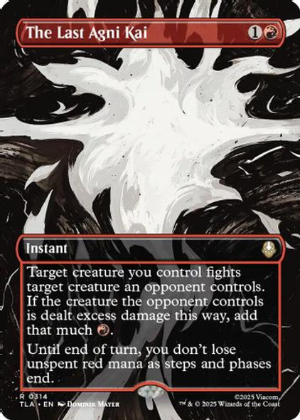 [TLA-0314](R) The Last Agni Kai (Borderless) (Foil)
