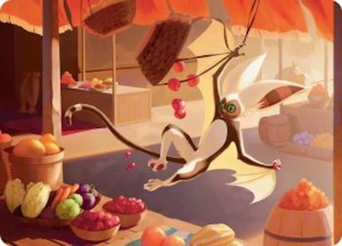 [TLAART-0003](S) Momo, Playful Pet Art Card