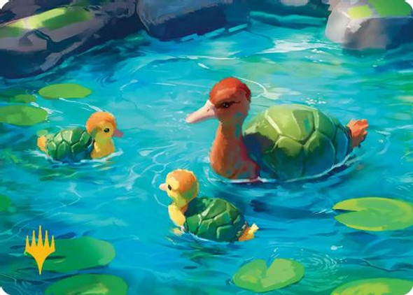 [TLAART-0018](S) Turtle-Duck Art Card (Signature Art Card)