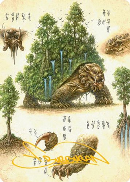 [TLAART-0037](S) The Lion-Turtle Art Card (Signature Art Card)