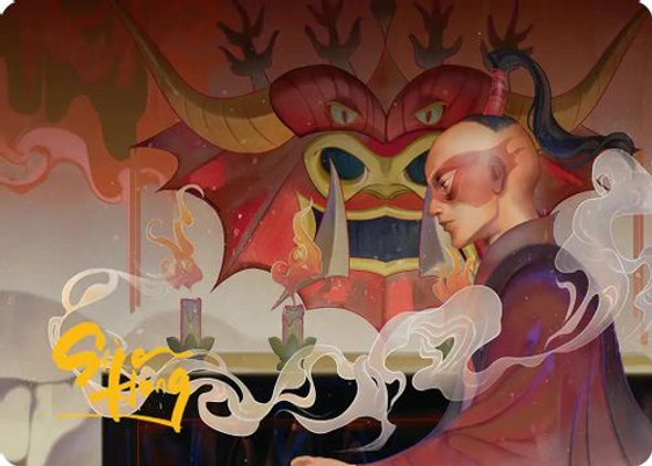 [TLAART-0042](S) Obsessive Pursuit Art Card (Signature Art Card)