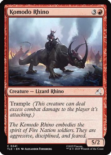 [TLE-0241](C) Komodo Rhino