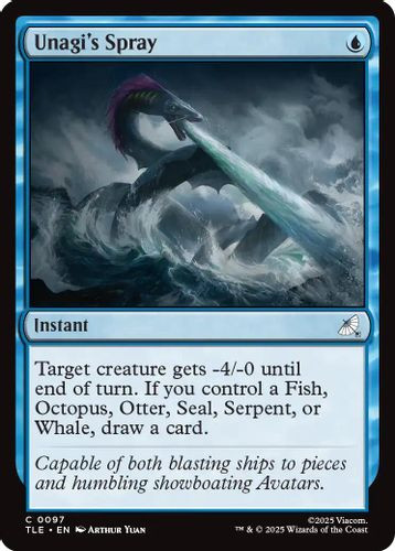 [TLE-0097](C) Unagi's Spray (Foil)