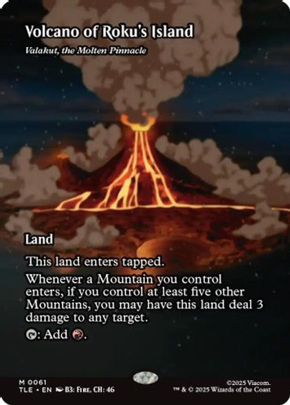 [TLE-0061](M) Volcano of Roku's Island - Valakut, the Molten Pinnacle