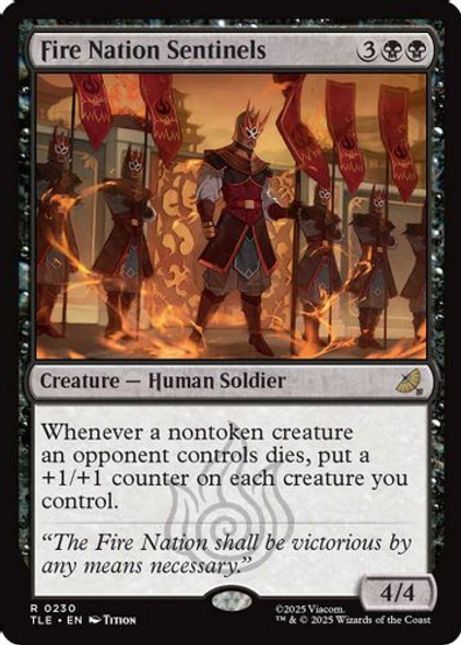 [TLE-0230](R) Fire Nation Sentinels (Foil)