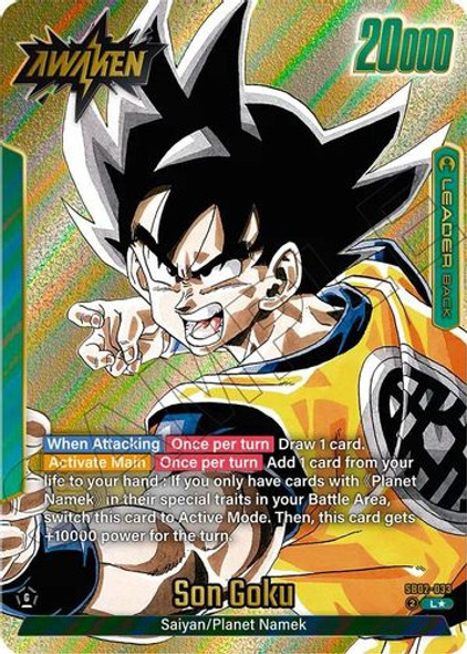 [SB02-033](L) Son Goku // Son Goku (1 Star Alternate Art)