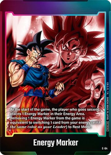 [E-064] Energy Marker {Son Goku} {Energy Marker pack 06} {Foil}