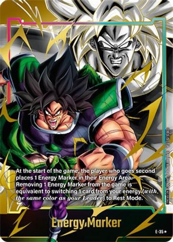 [E-035] Energy Marker {Broly : BR} {Energy Marker pack 06} {1 Star Alt Art} {Foil}
