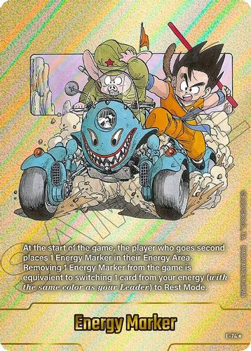 E-082] Energy Marker {SB02-Manga Booster 02} {1 Star Alt Art