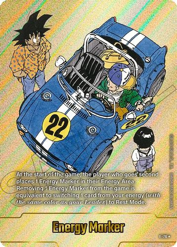 [E-076] Energy Marker {SB02-Manga Booster 02} {1 Star Alt Art} {Foil}