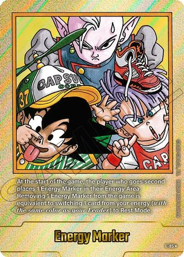 [E-085] Energy Marker {SB02-Manga Booster 02} {1 Star Alt Art} {Foil}