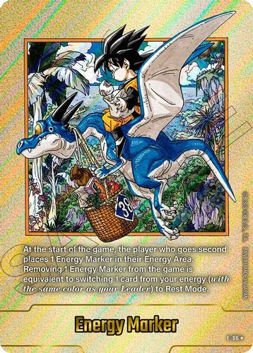 [E-086] Energy Marker {SB02-Manga Booster 02} {1 Star Alt Art} {Foil}