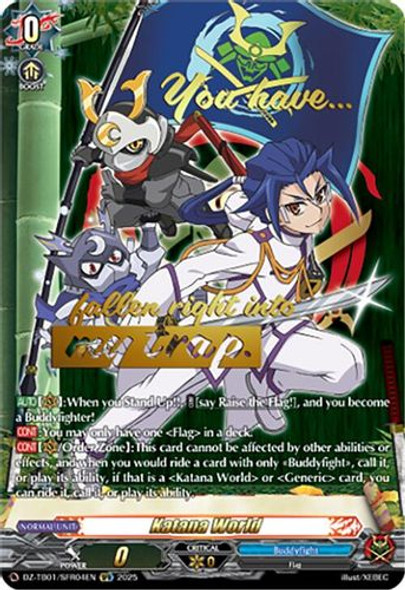 [DZ-TB01/SFR04EN](SFR) Katana World (SFR)