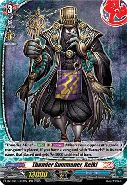 [DZ-TB01/H37EN](H) Thunder Summoner, Reiki (Holo)