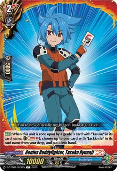 [DZ-TB01/079EN](C) Genius Buddyfighter, Tasuku Ryuenji