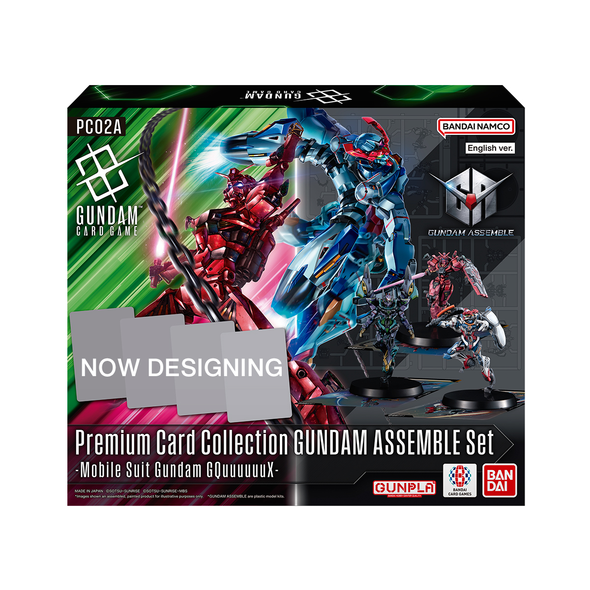 [PC02A] Gundam Card Game Premium Card Collection Gundam Assemble Set -Mobile Suit Gundam GQUUUUUUX