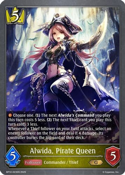 [BP12-023EN](G) Alwida, Pirate Queen