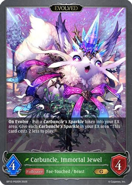 [BP12-P02EN](PG) Carbuncle, Immortal Jewel (Evolved) (Premium Foil)