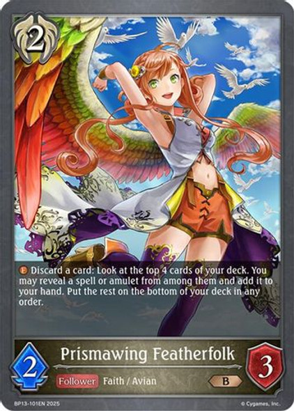 [BP13-101EN](B) Prismawing Featherfolk