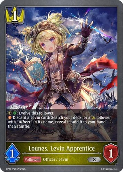 [BP13-P06EN](PS) Lounes, Levin Apprentice (Premium Foil)