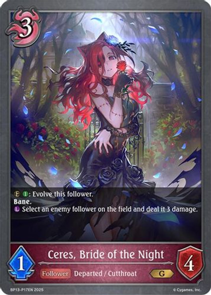 [BP13-P17EN](PG) Ceres, Bride of the Night (Premium Foil)