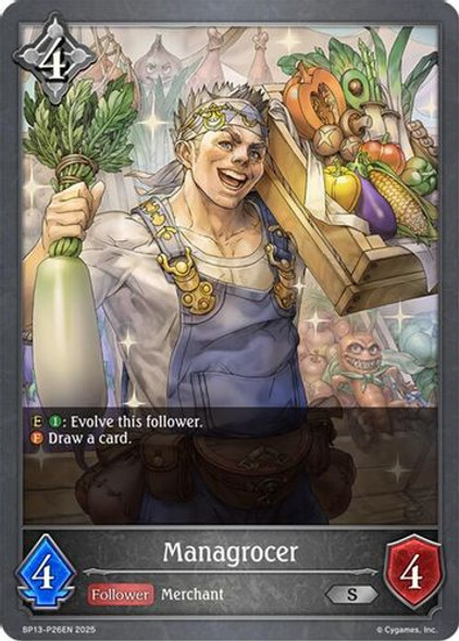 [BP13-P26EN](PS) Managrocer (Premium Foil)