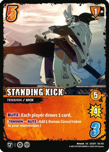 [GGS01-050/85](UC) Standing Kick