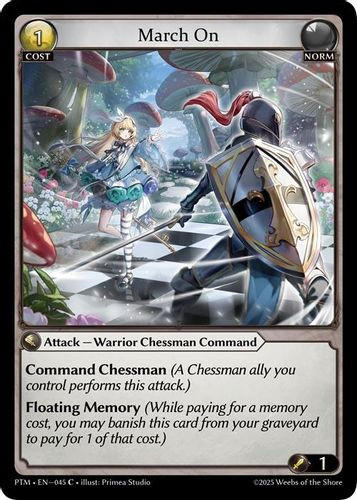 |GA08|<1st>[PTM-EN-045](C) March On