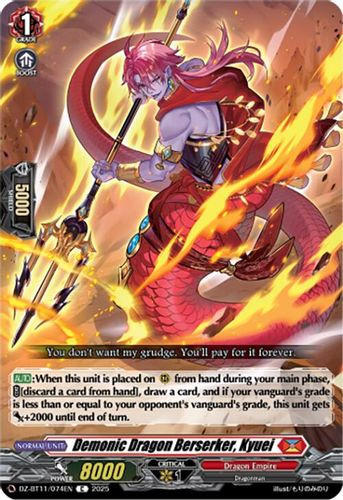 [DZ-BT11/074EN](C) Demonic Dragon Berserker, Kyuei