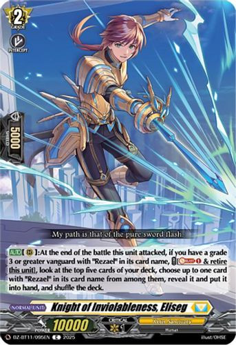 [DZ-BT11/095EN](C) Knight of Inviolableness, Eliseg